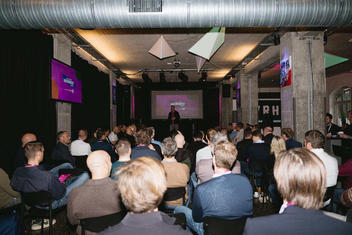 Vortrag auf dem HVH Summit vor vollem Saal